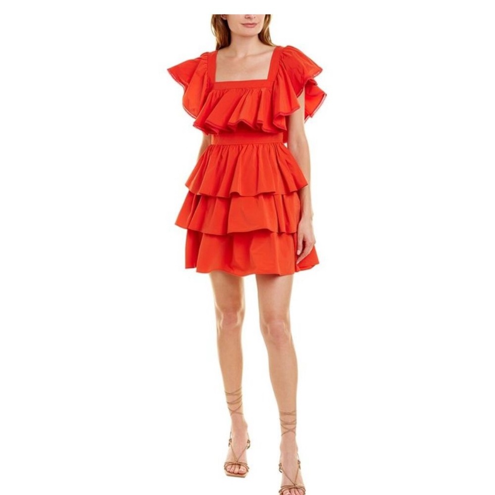 Toccin Ruffle Mini Dress